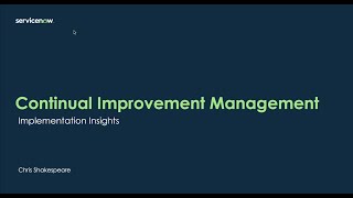 Continuous Improvement Management [upl. by Kal]