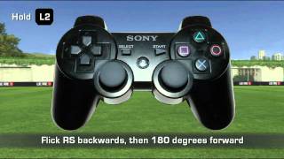 FIFA 11  All Skills Tutorial Part 1 PS3 [upl. by Skcirdnek]