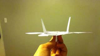 Paper Su47 Airplane [upl. by Llenel]