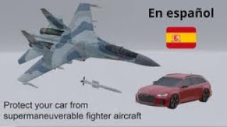 ¿Está tu coche a salvo de los aviones de combate de defensa aérea supermanejables fandub español [upl. by Claiborn]