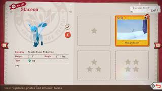 New Pokemon Snap Glaceon Cry [upl. by Debor]