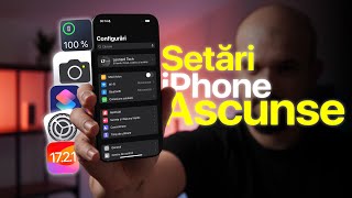 17 Setări iPhone cu Adevărat Utile  Baterie Securitate Customizare Camere [upl. by Costello255]