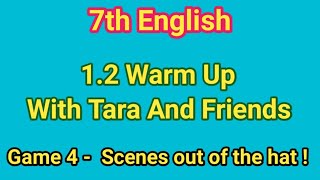 12  Game 6  Question Race  Warm up with Tara and Friends  7th std English [upl. by Pega]