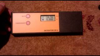 My dosimeter  Geiger counter [upl. by Beatrisa]