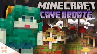 Every Minecraft 122 CAVE UPDATE Hint  Teaser [upl. by Leidag]