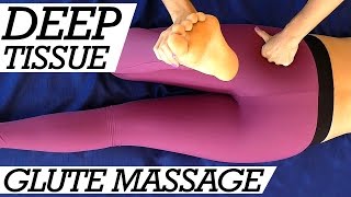 Butt amp Hip Deep Tissue Massage Therapy Techniques w Tessa Canzona LMT [upl. by Llerahc]