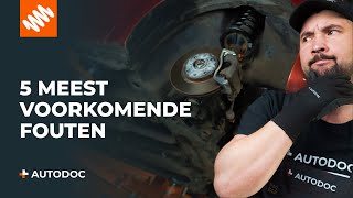 5 meest voorkomende fouten bij het vervangen van schokdempers  AUTODOC tips [upl. by Adelice]