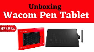 Wacom Pen Tablet Unboxing  Wacom CTL472 wacom pentablet [upl. by Alisun]