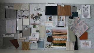 How to create a Mood Board like an Interior Designer [upl. by Burwell]