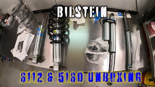 Chevy Silverado Bilstein 6112 amp 5160 Shocks Unboxing [upl. by Ayiak]