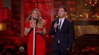 Mariah Carey amp Michael Bublé  All I Want For Christmas Is You Christmas Live 2013 [upl. by Nosredna]