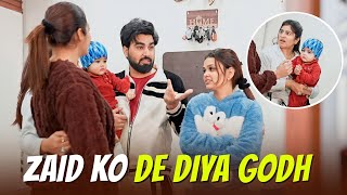 ZAID KO DE DIYA GODH  Family Fitness [upl. by Tyra]