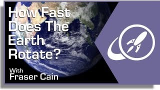 How Fast Does the Earth Rotate [upl. by Gilpin]