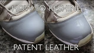 How to Reshine Patent Leather [upl. by Adia]