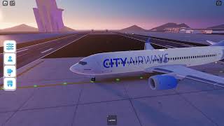 Landvetter to Las Vegas Roblox  Boeing 737  First Class  Landvetter Airport Simulator [upl. by Esilec324]