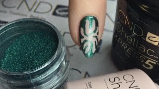 CND™ Shellac™ Nail Art Design  Shimmering Filament [upl. by Sulienroc]