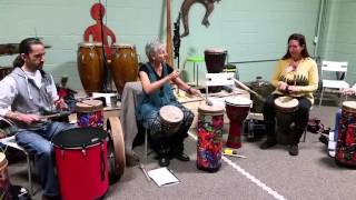 5 Rhythms in a drum circle [upl. by Eural]