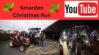 Smarden Chrismas Tractor run 2023 [upl. by Simonette]