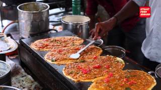 Dosa at abids  street food around hyderabad [upl. by Nnaeel]