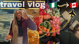 nigeria to canada TRAVEL VLOG 🇨🇦 as an international student [upl. by Aim]