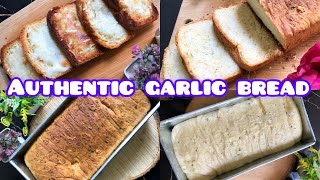 GARLIC BREAD  Authentic Garlic Bread with Butter Garlic Spread  garlicbread baking bread [upl. by Ellehcem]