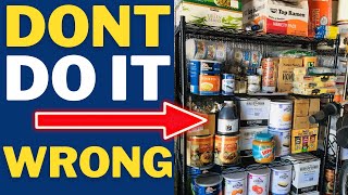 5 Food Storage MYTHS That Are RUINING Your STOCKPILE  Prepping [upl. by Hsreh]