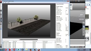 AutoCAD Street Exterior Rendering Settings [upl. by Ettennahs]