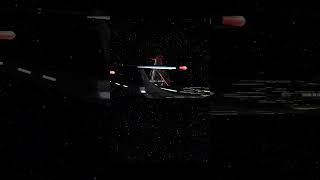 USS Enterprise J VS Husnock Warship startrek starships startrekbridgecommander [upl. by Adamsen]