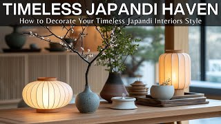 Mastering Japandi Elegance How to Decorate Your Interiors with Timeless Japanese Scandinavian Style [upl. by Halilad]