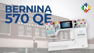 Our Favorite Bernina 570 QE Features [upl. by Oisangi114]