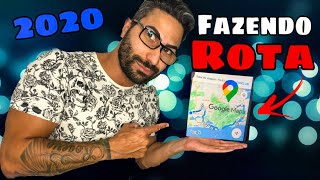 Como fazer ROTAS com o Google Maps 2020  Torres Motovlog [upl. by Tongue]