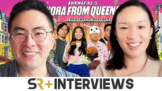 Awkwafina is Nora From Queens Creator amp Star Break Down Season 3 [upl. by Etnod]