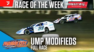 FULL RACE UMP Modifieds at Farmer City Raceway  Sweet Mfg Race Of The Week [upl. by Ylluz]