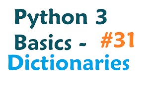 Python 3 Programming Tutorial  Dictionaries [upl. by Enywad]