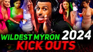 ULTIMATE COMPILATION Top KICK OUTS from Myron Gaines 2024 [upl. by Annavoeg]