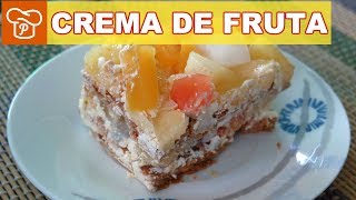 How to Make Crema De Fruta with 3 Ingredients Only  Pinoy Easy Recipes [upl. by Alleul]