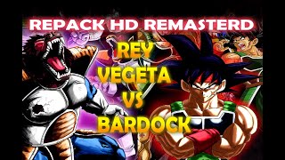 REY VEGETA OZARU VS BARDOCK repack HD remastered pcsx2 nightly [upl. by Nelyahs]