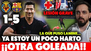 EL BARÇA VUELVE a GOLEAR en LIGA ¡YA ESTOY HARTO DESTROZA al VILLARREAL 15 · LESIÓN TER STEGEN [upl. by Aicenat]