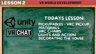 VRChat Unity Tutorial 2 The Decor [upl. by Janus]