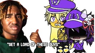 I reacted soft Willaim again  Gacha Cringe PT 12 also fnaf cosplay tiktoks [upl. by Chryste]