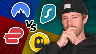 Was ist das beste VPN  NordVPN vs Surfshark vs ExpressVPN vs CyberGhost [upl. by Eldorado]