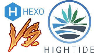 High tide VS Hexo Corp which is the better investment [upl. by Yraillih]