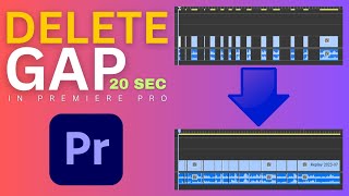 Close GAP Between Video Clips in Premiere Pro [upl. by Akeimat]