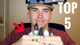 TOP 5 FAVORITE NICOTINE SALT ELIQUIDS [upl. by Oly605]