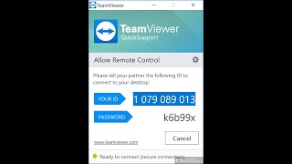 TeamViewer Quick support Download and Run [upl. by Nance]