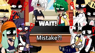 Pro heroes LOV and Parents React To Mistakes  MHABNHA  Gacha Club Life  MY AU [upl. by Amo244]