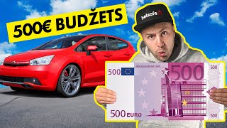 KURŠ ATRADĪS JAUDĪGĀKU 500€ DRAGRACE AUTO [upl. by Odrude]