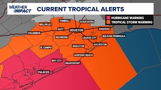 Tracking Beryl Meteorologist Pat Cavlin has the impacts from the storm [upl. by Rhiana]