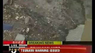 Japan hit by Tsunami [upl. by Derrik999]