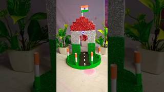 Independence day India gate making 15 August 🇮🇳🇮🇳 Jai Hind ❤️ sorts sorts diy vira india art [upl. by Orten539]